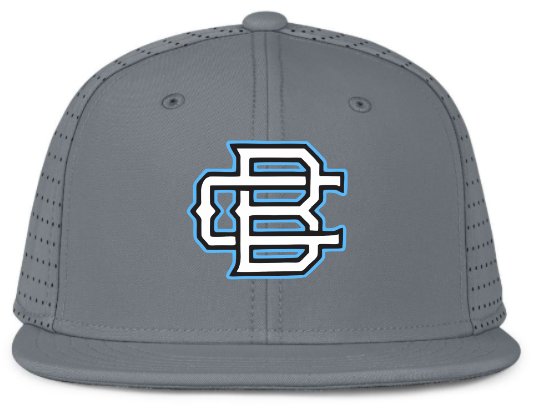 Crashouts Grey Fitted Hat