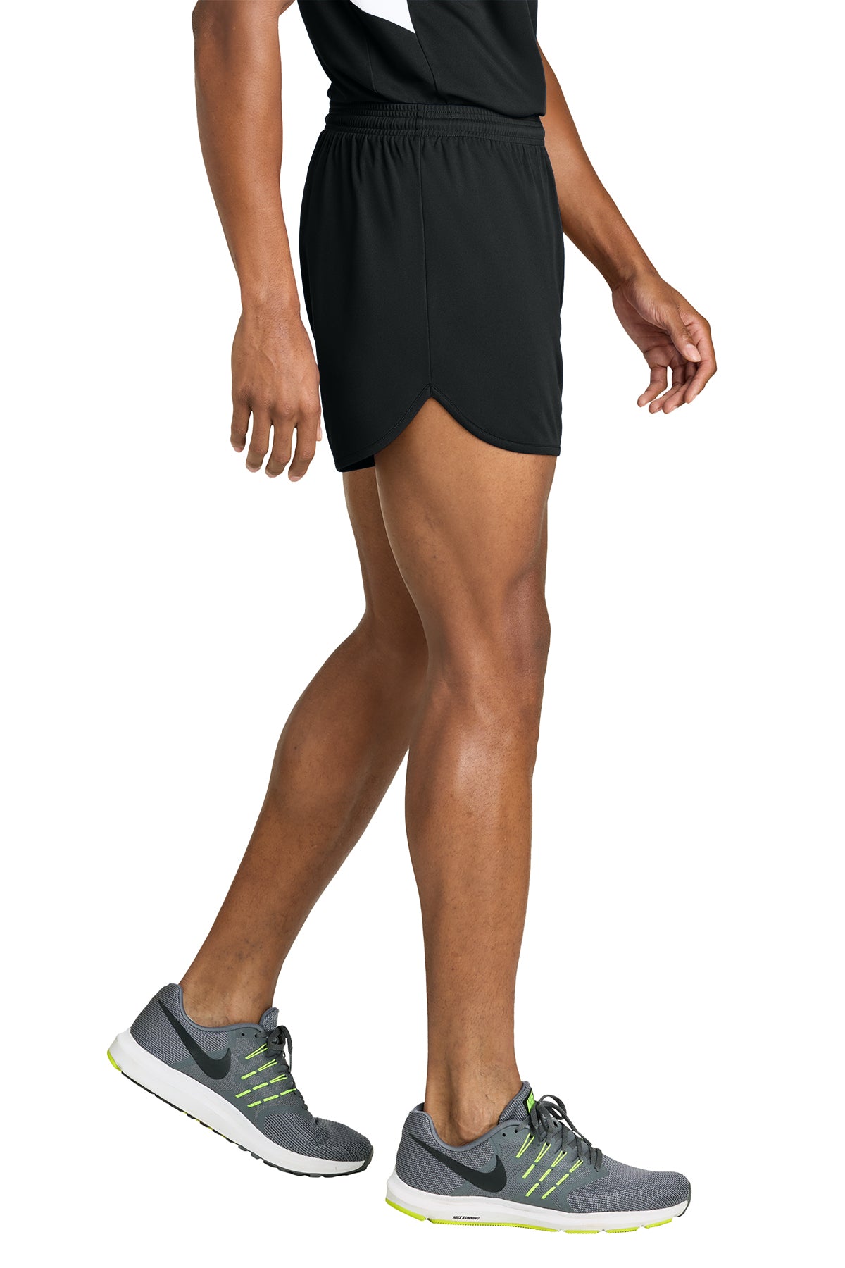 Cabot Junior High Sport-Tek Men's Club 4” Track Short Black
