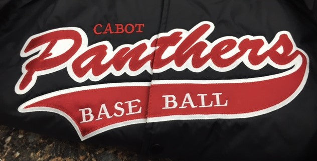 Cabot Baseball Varsity Jacket On Hand