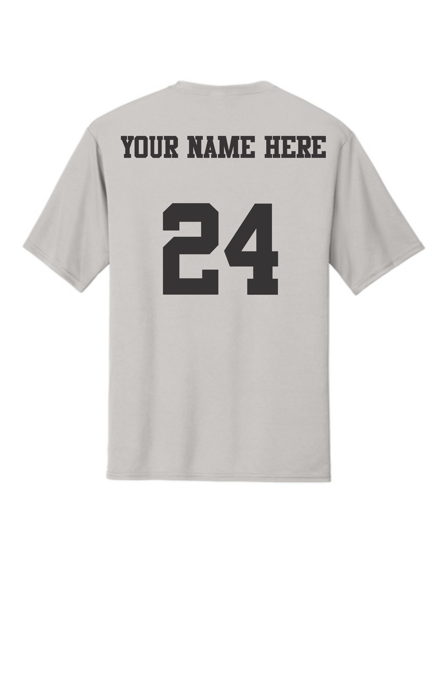 Add Number and/or Name to Back of Shirt