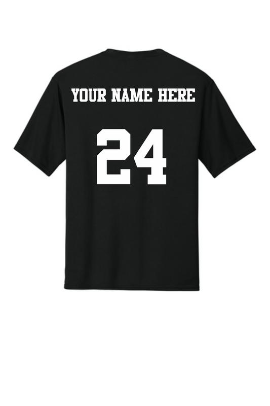 Add Number and/or Name to Back of Shirt