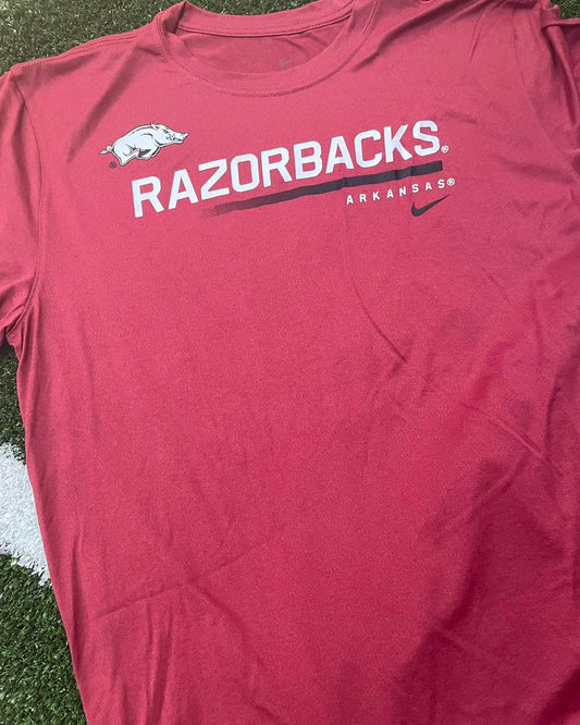 Nike Legend Adult Razorbacks Tee