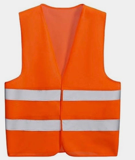 Panther Pit Orange Construction Vest