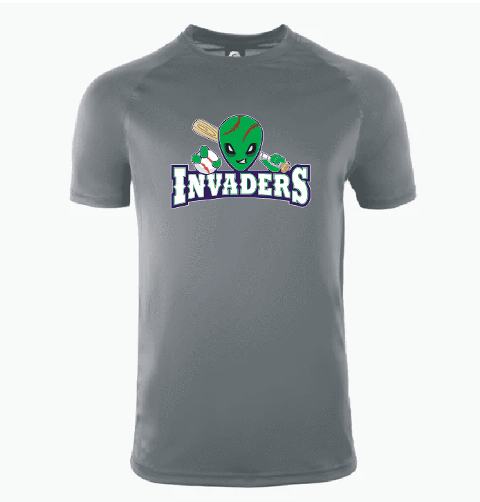 Base Invaders Logo Short Sleeve Drifit Tee