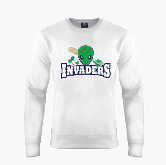 Base Invaders Logo Crew Sweatshirt