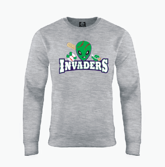 Base Invaders Logo Crew Sweatshirt