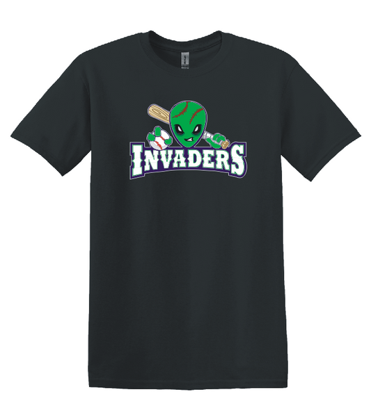 Base Invaders Logo Short Sleeve Cotton Tee