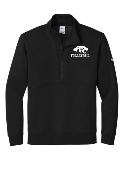 Nike Club Fleece Sleeve Swoosh 1/2-Zip z/ Cabot Volleyball Embroidery