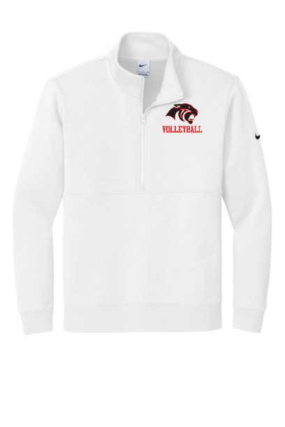 Nike Club Fleece Sleeve Swoosh 1/2-Zip z/ Cabot Volleyball Embroidery