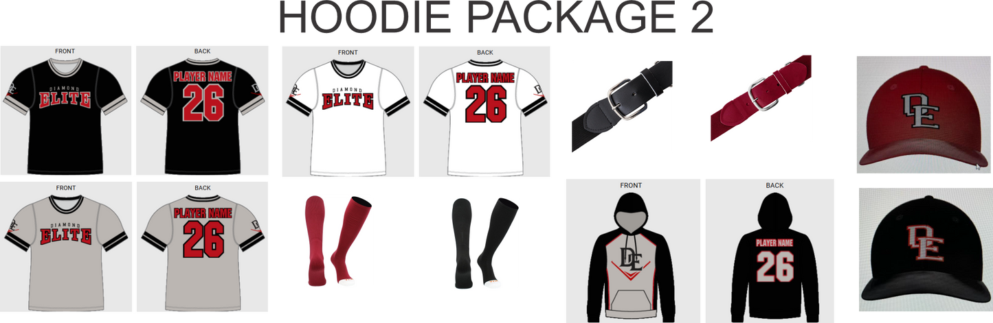 Diamond Elite Pint 13u Players Package