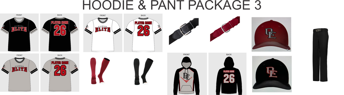 Diamond Elite Pint 13u Players Package