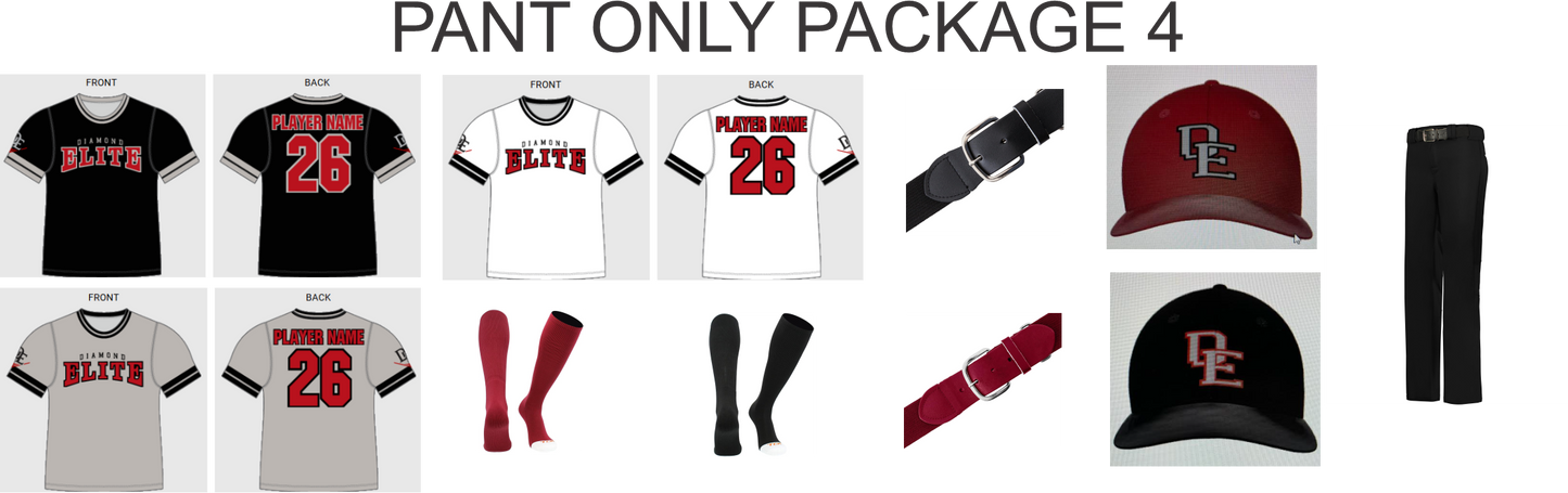Diamond Elite Pint 13u Players Package