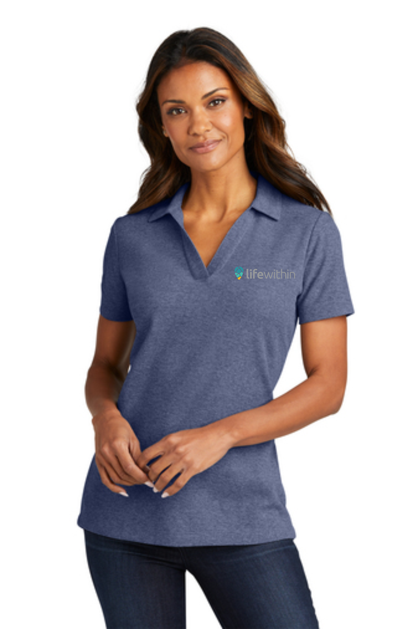 Port Authority® Ladies C-FREE ® Cotton Blend Pique Polo