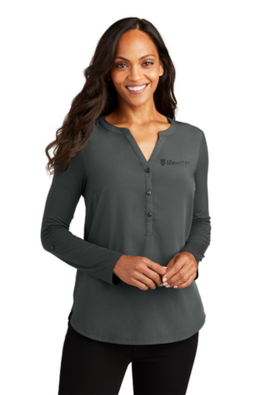 Port Authority® Ladies Concept Henley Tunic