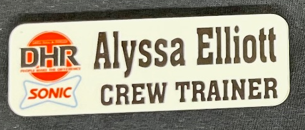 NAME BADGE