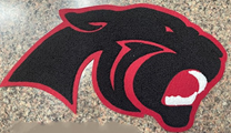 Letterman Cabot Panther Head Mascot Option