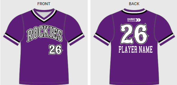 Cabot Sports Baseball Player/Fan Jersey