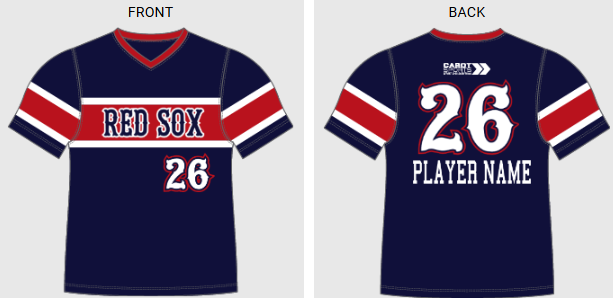 Cabot Sports Baseball Player/Fan Jersey