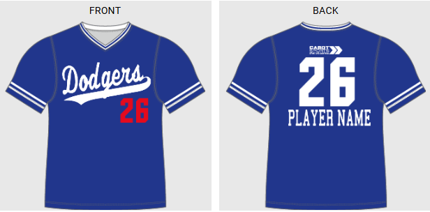 Cabot Sports Baseball Player/Fan Jersey