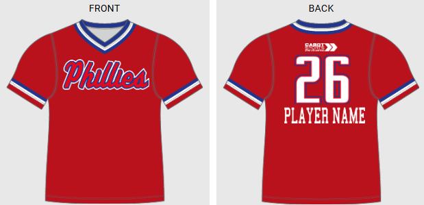 Cabot Sports Baseball Player/Fan Jersey