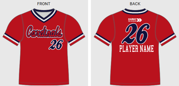 Cabot Sports Baseball Player/Fan Jersey