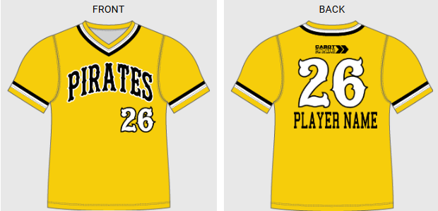 Cabot Sports Baseball Player/Fan Jersey