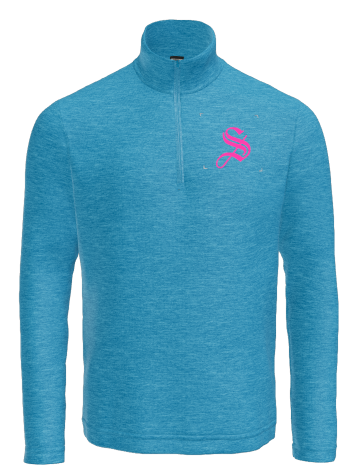 Sport-Tek PosiCharge Tri-Blend Wicking 1/4 Zip Pullover