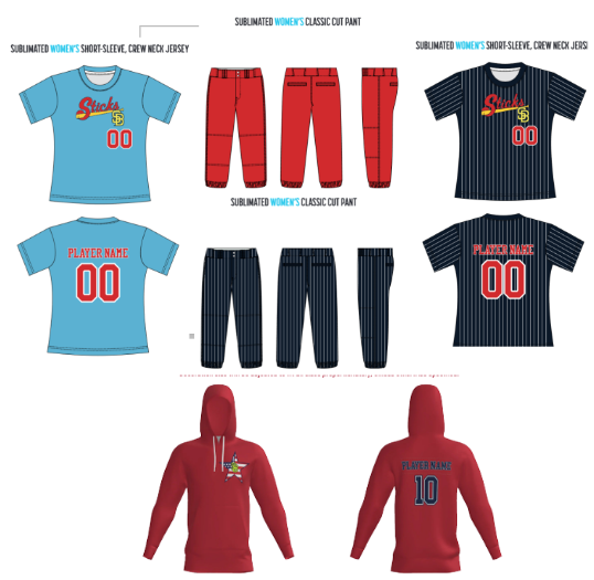Sticks SB Uniform Package