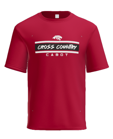 Cabot Junior High South XC Short Sleeve Shirt Fan Shirt